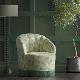 Clarke & Clarke MALLOW APPLE/LINEN Fabric