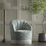 Clarke & Clarke MALLOW DENIM/IVORY Fabric