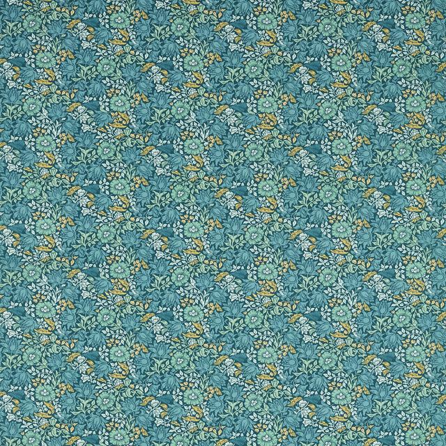 Clarke & Clarke MALLOW TEAL Fabric