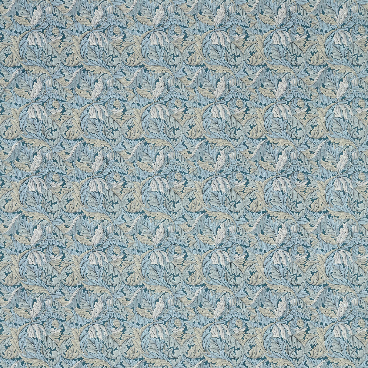 Clarke & Clarke ACANTHUS DENIM Fabric