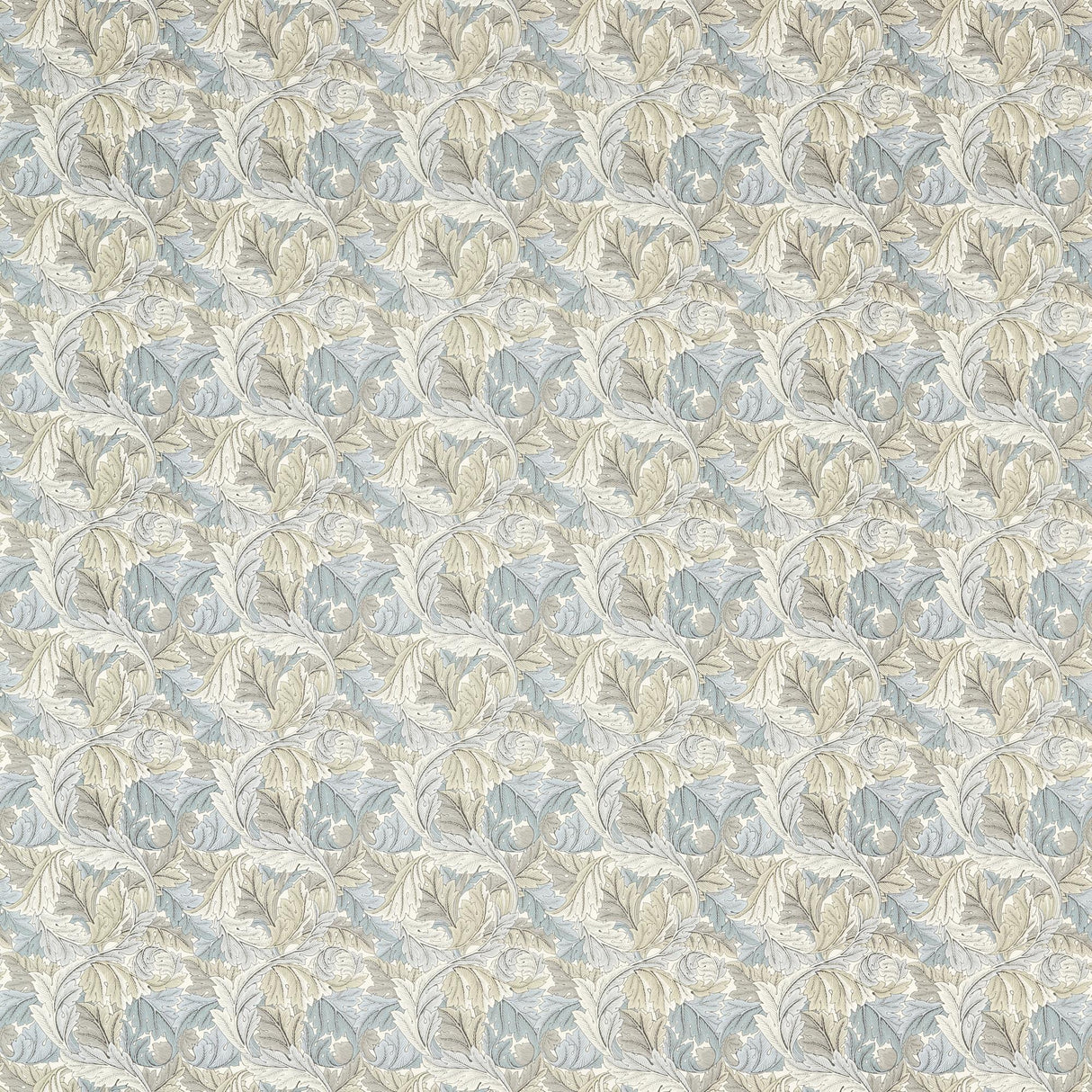 Clarke & Clarke ACANTHUS SLATE/DOVE Fabric