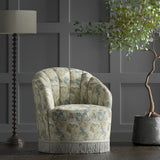 Clarke & Clarke ACANTHUS SLATE/DOVE Fabric