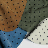 Lee Jofa EPOQ CHECK SUEDE MARINE Upholstery Fabric