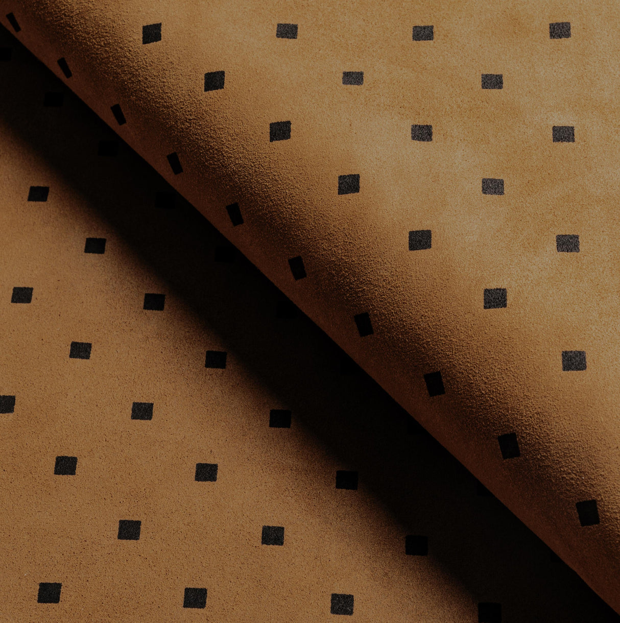 Lee Jofa EPOQ CHECK SUEDE SADDLE Upholstery Fabric