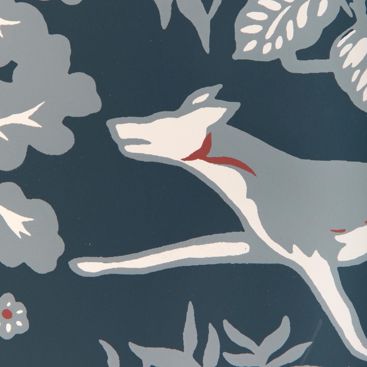Lee Jofa MILLE FLEUR WP DENIM Wallpaper