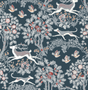 Lee Jofa MILLE FLEUR WP DENIM Wallpaper
