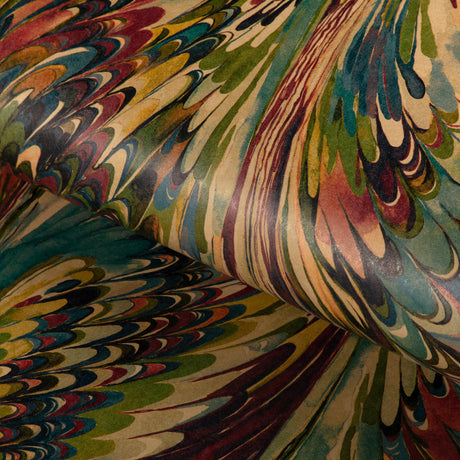 Lee Jofa TAPLOW PAPER BERRY/MOSS Wallpaper