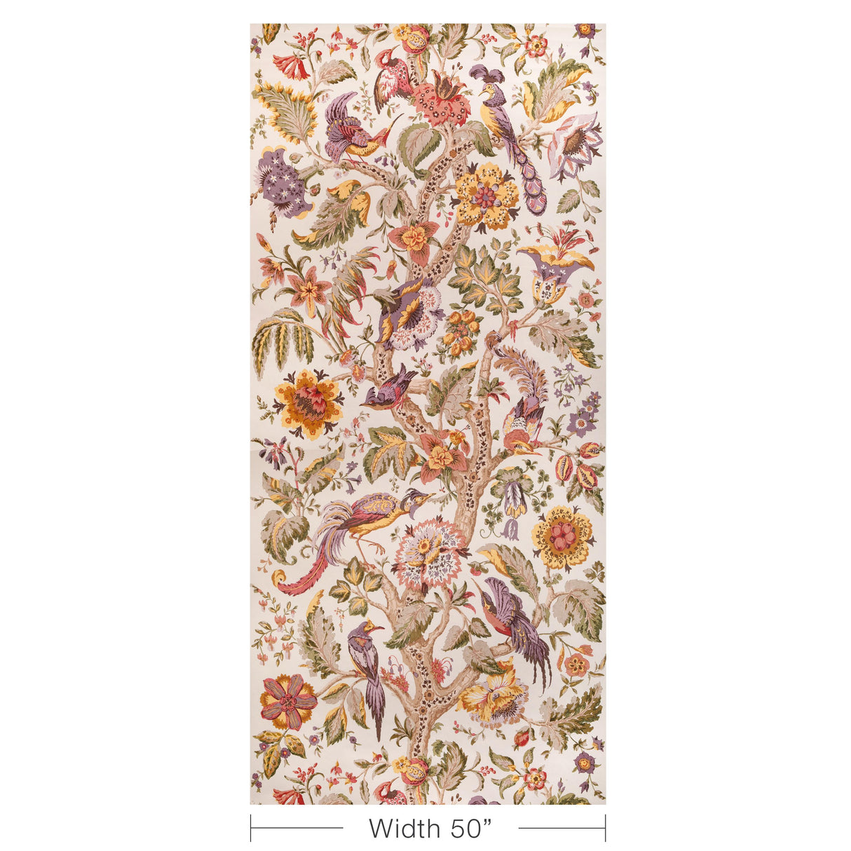 Lee Jofa TREE OF LIFE WP GOLDEN/MOSS Wallpaper