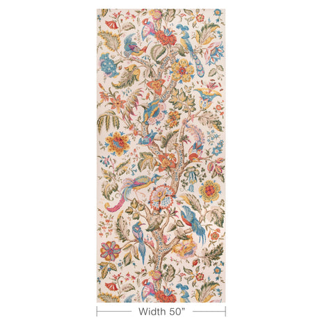 Lee Jofa TREE OF LIFE WP DENIM/BERRY Wallpaper