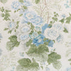 Lee Jofa Grand Althea Wp Blue/Leaf Wallpaper