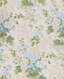 Lee Jofa GRAND ALTHEA WP BLUE/LEAF Wallpaper