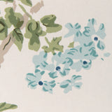 Lee Jofa GRAND ALTHEA WP BLUE/LEAF Wallpaper