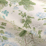 Lee Jofa GRAND ALTHEA WP BLUE/LEAF Wallpaper