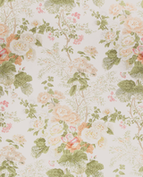 Lee Jofa GRAND ALTHEA WP APRICOT/MOSS Wallpaper