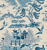 Lee Jofa WILLOW LAKE PAPER TEAL Wallpaper