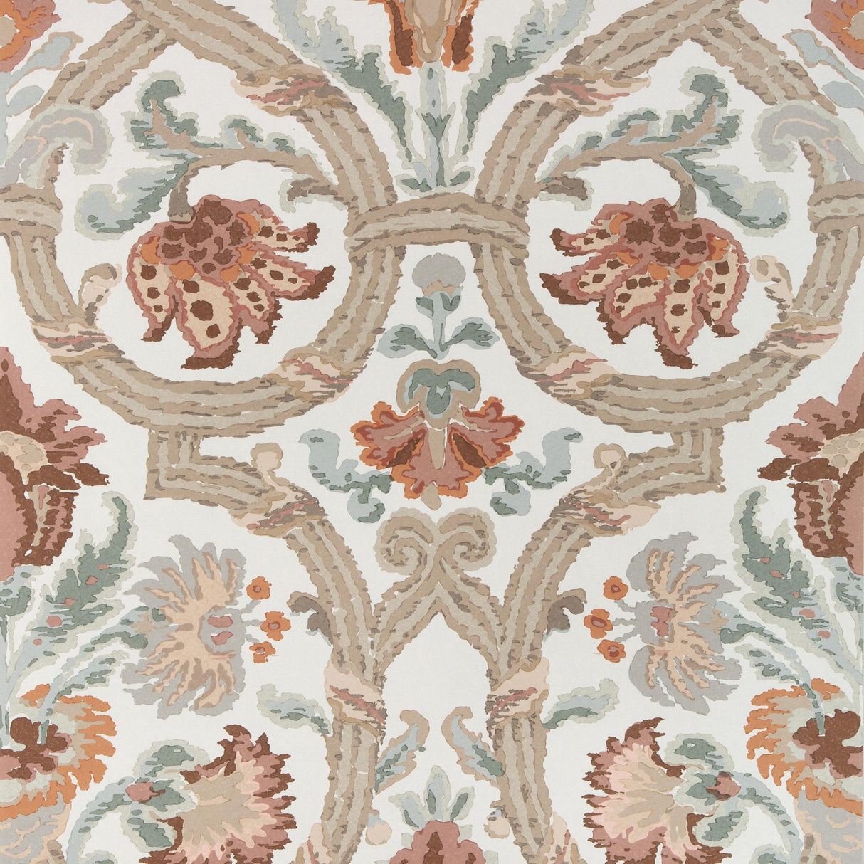 Lee Jofa NEW SEVILLA PAPER CLAY Wallpaper