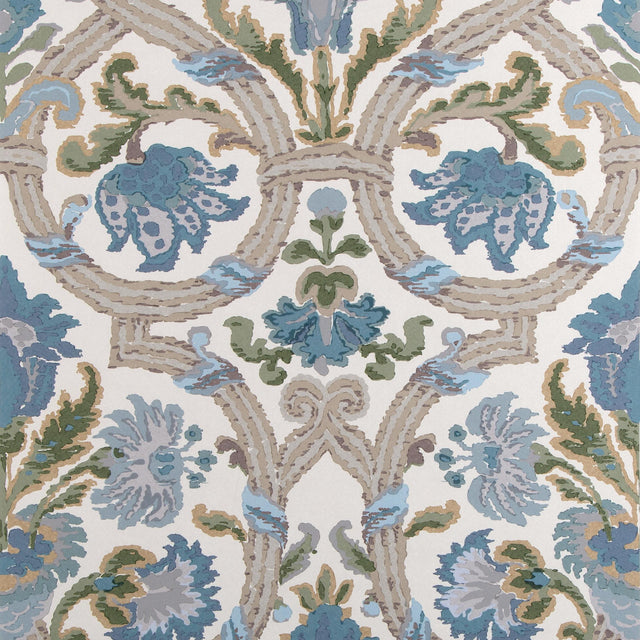 Lee Jofa NEW SEVILLA PAPER SLATE Wallpaper