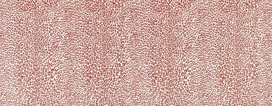Brunschwig & Fils PETIT LEOPARD ORANGE Wallpaper