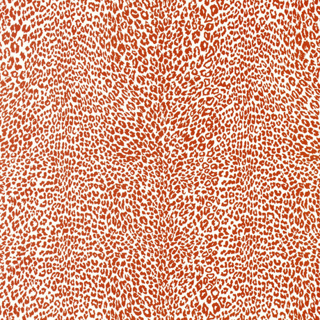 Brunschwig & Fils PETIT LEOPARD ORANGE Wallpaper