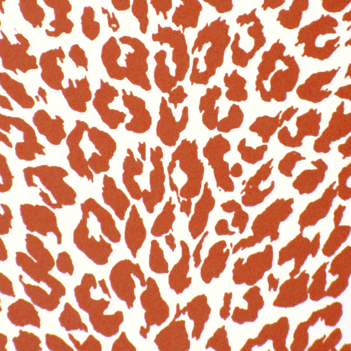 Brunschwig & Fils PETIT LEOPARD ORANGE Wallpaper