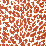 Brunschwig & Fils PETIT LEOPARD ORANGE Wallpaper