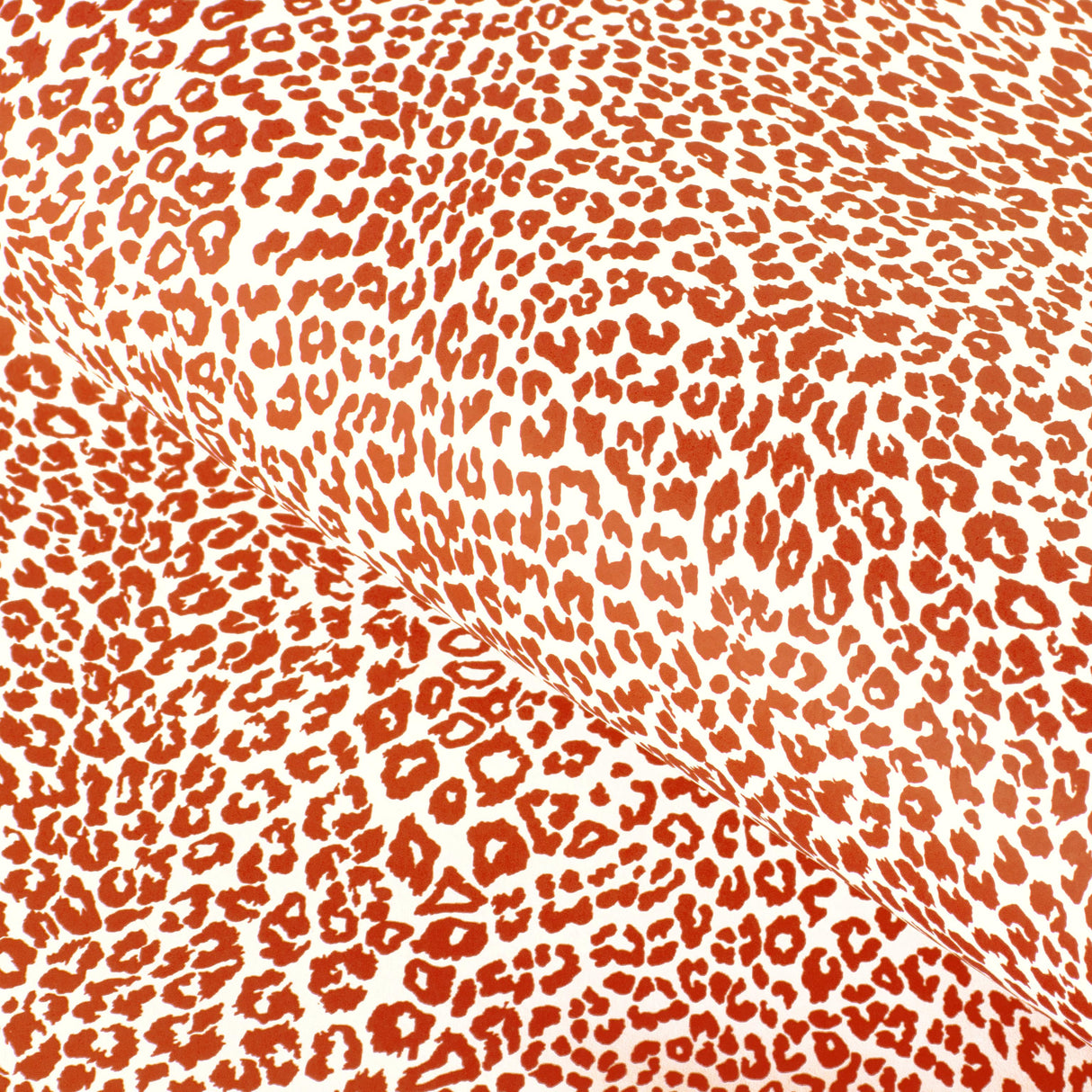 Brunschwig & Fils PETIT LEOPARD ORANGE Wallpaper