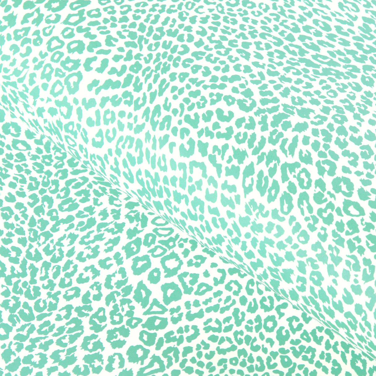 Brunschwig & Fils PETIT LEOPARD AQUA Wallpaper