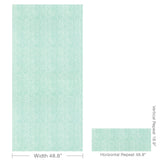 Brunschwig & Fils PETIT LEOPARD AQUA Wallpaper