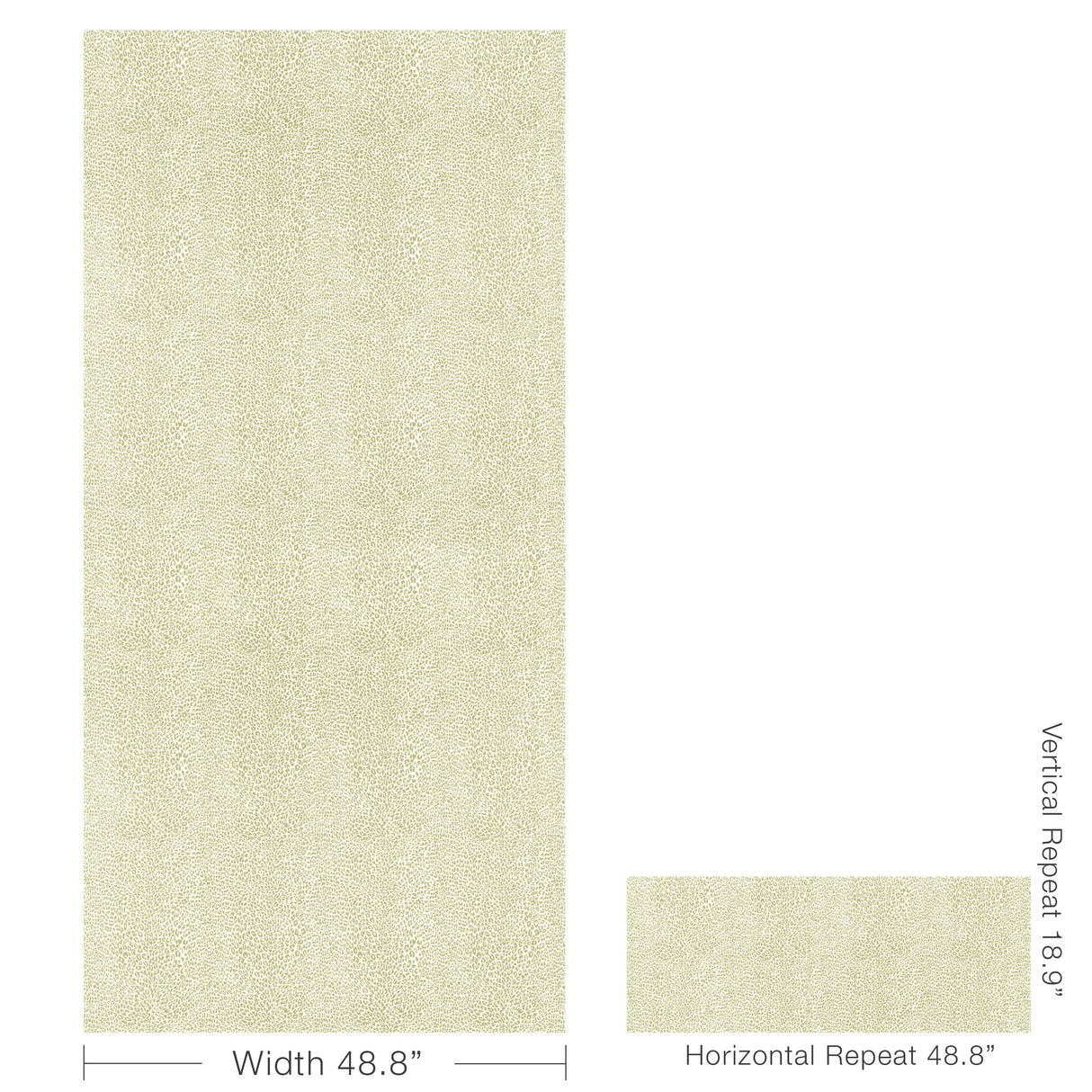 Brunschwig & Fils PETIT LEOPARD BEIGE Wallpaper