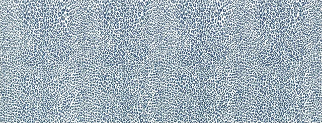 Brunschwig & Fils PETIT LEOPARD BLUE Wallpaper