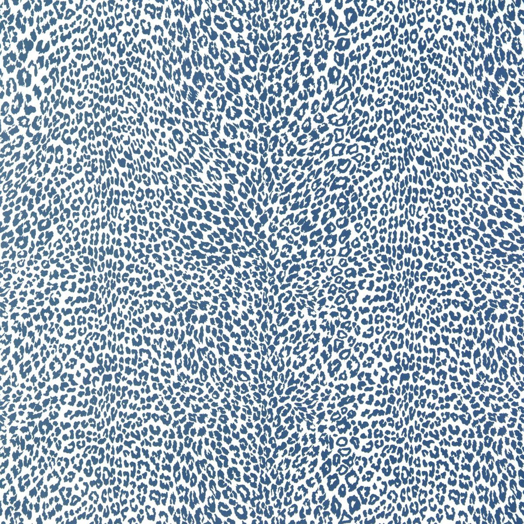 Brunschwig & Fils PETIT LEOPARD BLUE Wallpaper