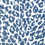 Brunschwig & Fils PETIT LEOPARD BLUE Wallpaper