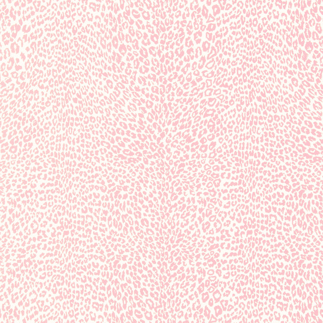 Brunschwig & Fils PETIT LEOPARD ROSE Wallpaper