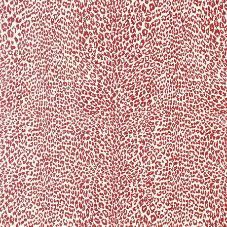 Brunschwig & Fils PETIT LEOPARD ROUGE Wallpaper