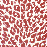 Brunschwig & Fils PETIT LEOPARD ROUGE Wallpaper