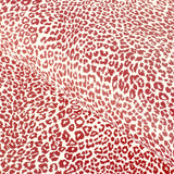 Brunschwig & Fils PETIT LEOPARD ROUGE Wallpaper