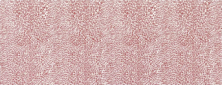 Brunschwig & Fils PETIT LEOPARD ROUGE Wallpaper