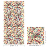 Brunschwig & Fils VILLARS BORDEAUX Wallpaper