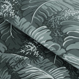 Brunschwig & Fils FEUILLES DE BANANIER GRIS Wallpaper