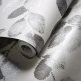 Clarke & Clarke NORTHIA CHARCOAL WP Wallpaper