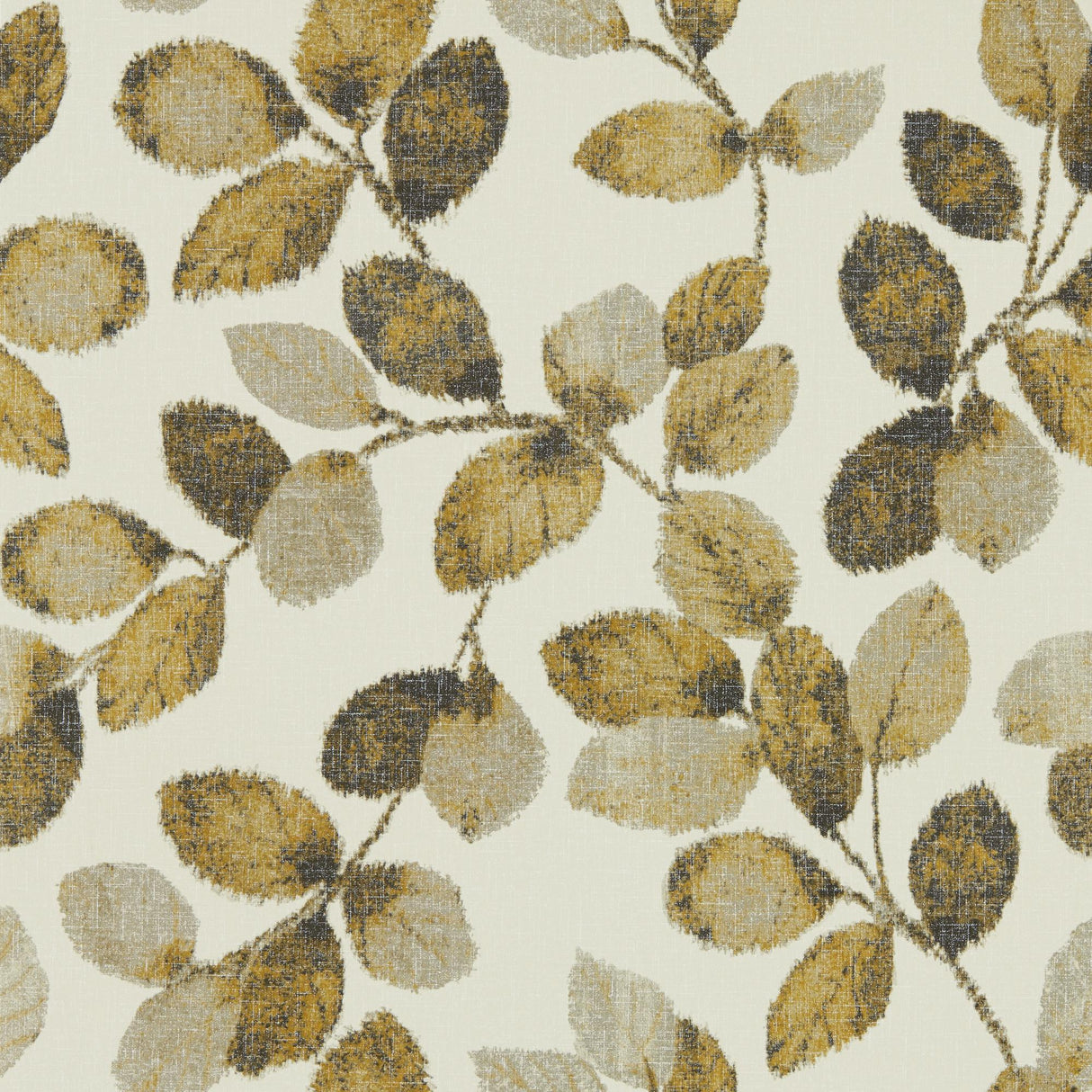 Clarke & Clarke NORTHIA PEWTER GOLD WP Wallpaper