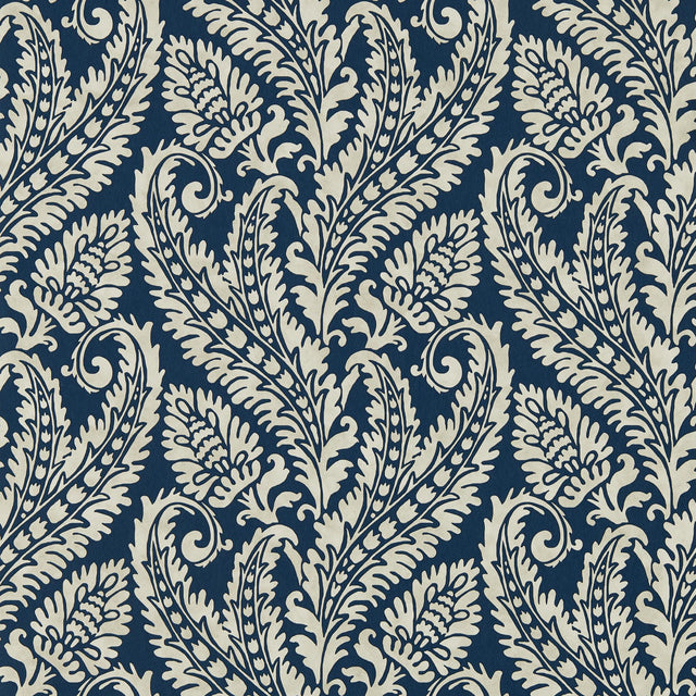Clarke & Clarke REGALE DENIM WP Wallpaper