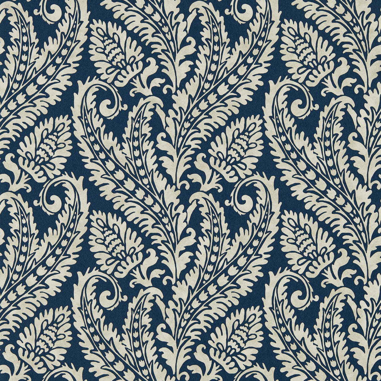 Clarke & Clarke REGALE DENIM WP Wallpaper
