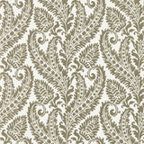 Clarke & Clarke REGALE GILVER IVORY WP Wallpaper