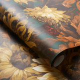 Clarke & Clarke SUNFOREST SAGE RUSSET WP Wallpaper