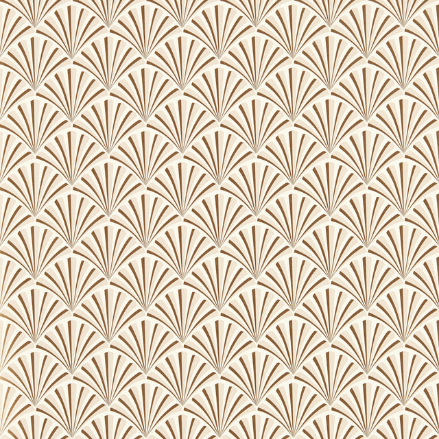 Clarke & Clarke CHRYSLER ROSE GOLD WP Wallpaper