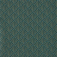 Clarke & Clarke CHRYSLER TEAL WP Wallpaper