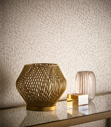 Clarke & Clarke CORALLINO IVORY WP Wallpaper