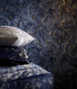 Clarke & Clarke LAVICO MIDNIGHT WP Wallpaper