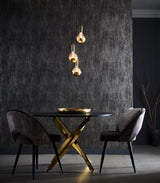 Clarke & Clarke SONTUOSO NOIR WP Wallpaper